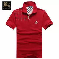 t-shirt burberry populaire hombre 2013 london right corner red